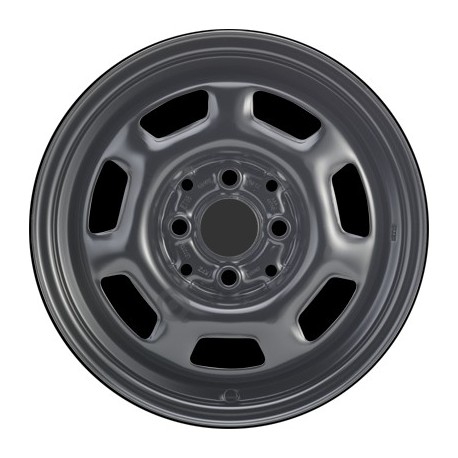 Jante acier ALCAR Stahlrad 7200 • 6x14 • 4x100 • ET38 • CB57 • Noire 