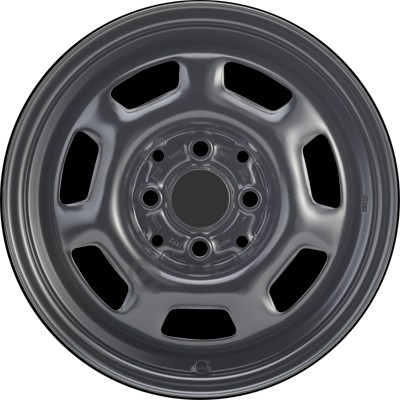 Jante acier ALCAR Stahlrad 7200 • 6x14 • 4x100 • ET38 • CB57 • Noire