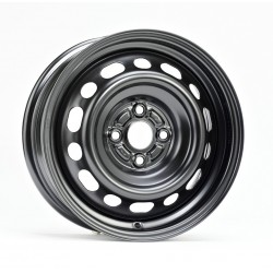 Jante acier ALCAR Stahlrad 7225 • 5,5x15 • 4x100 • ET40 • CB54 • Noire