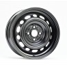 Jante acier ALCAR Stahlrad 7225 • 5,5x15 • 4x100 • ET40 • CB54 • Noire 