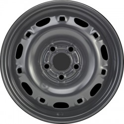 Jante acier ALCAR Stahlrad 7280 • 6x14 • 5x100 • ET43 • CB57 • Noire