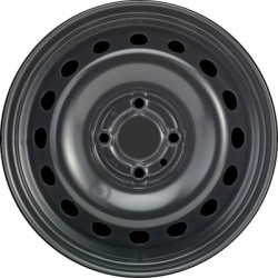 Jante acier ALCAR Stahlrad 7320 • 5,5x14 • 4x100 • ET29 • CB60 • Noire