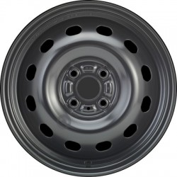 Jante acier ALCAR Stahlrad 7380 • 5,5x15 • 4x100 • ET50 • CB54 • Noire