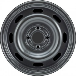 Jante acier ALCAR Stahlrad 7385 • 6,5x15 • 4x108 • ET20 • CB65 • Noire