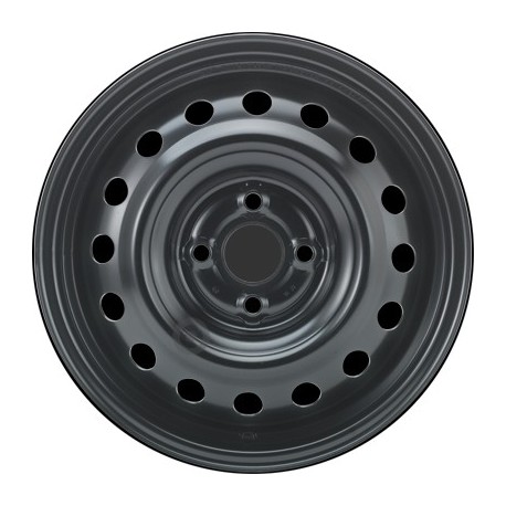 Jante acier ALCAR Stahlrad 7405 • 5,5x15 • 4x100 • ET51 • CB54 • Noire 