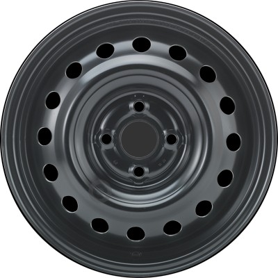 Jante acier ALCAR Stahlrad 7405 • 5,5x15 • 4x100 • ET51 • CB54 • Noire