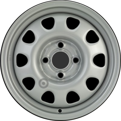 Jante acier ALCAR Stahlrad 7500 • 6x14 • 4x100 • ET45 • CB57 • Argent