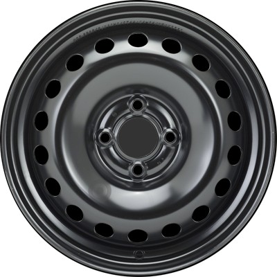 Jante acier ALCAR Stahlrad 7575 • 6x15 • 4x100 • ET44 • CB60 • Noire