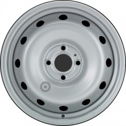 Jante acier ALCAR Stahlrad 7635 • 6x15 • 4x100 • ET50 • CB60 • Argent