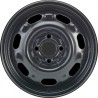 Jante acier ALCAR Stahlrad 7700 • 6x14 • 4x100 • ET43 • CB57 • Noire 