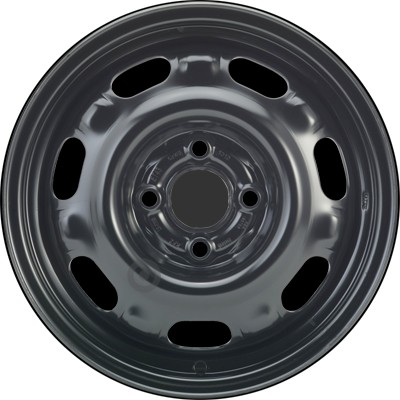 Jante acier ALCAR Stahlrad 7700 • 6x14 • 4x100 • ET43 • CB57 • Noire