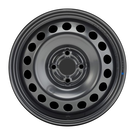 Jante acier ALCAR Stahlrad 7775 • 6x15 • 4x100 • ET40 • CB60 • Noire 