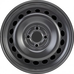 Jante acier ALCAR Stahlrad 7777 • 6x15 • 4x100 • ET40 • CB60 • Noire