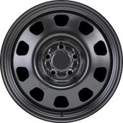 Jante acier ALCAR Stahlrad 7840 • 6,5x17 • 5x114,3 • ET39 • CB67 • Noire