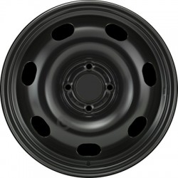 Jante acier ALCAR Stahlrad 7860 • 6,5x16 • 4x108 • ET26 • CB65 • Noire