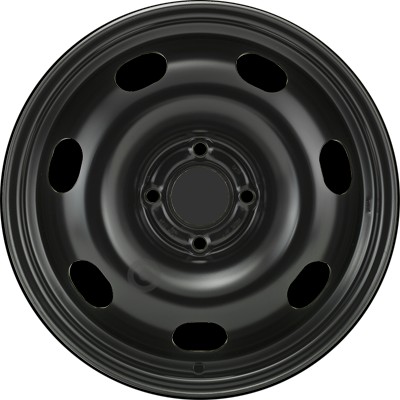 Jante acier ALCAR Stahlrad 7860 • 6,5x16 • 4x108 • ET26 • CB65 • Noire