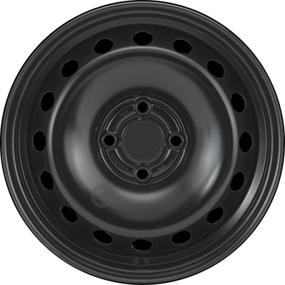 Jante acier ALCAR Stahlrad 7915 • 6x15 • 4x100 • ET43 • CB56,5 • Noire