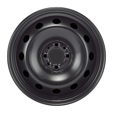 Jante acier ALCAR Stahlrad 8085 • 6,5x15 • 4x98 • ET43 • CB58 • Noire 