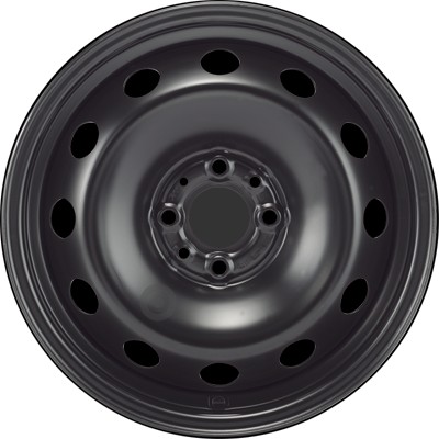 Jante acier ALCAR Stahlrad 8085 • 6,5x15 • 4x98 • ET43 • CB58 • Noire