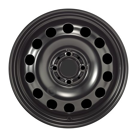 Jante acier ALCAR Stahlrad 8155 • 5,5x15 • 4x100 • ET45 • CB56 • Noire 