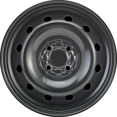 Jante acier ALCAR Stahlrad 8175 • 6x15 • 4x100 • ET43 • CB60 • Noire