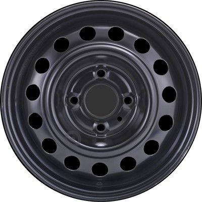 Jante acier ALCAR Stahlrad 8195 • 5,5x15 • 4x114,3 • ET46 • CB67 • Noire