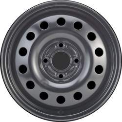 Jante acier ALCAR Stahlrad 8200 • 6x15 • 4x108 • ET52,5 • CB63,3 • Noire