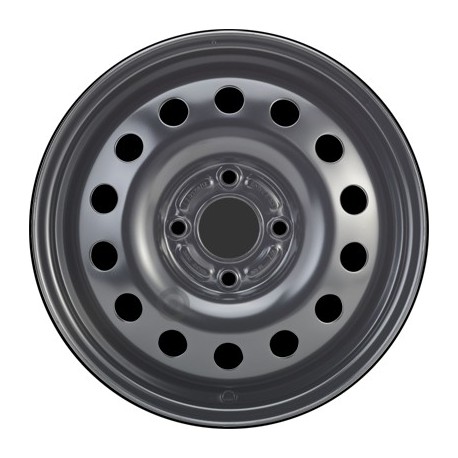 Jante acier ALCAR Stahlrad 8200 • 6x15 • 4x108 • ET52,5 • CB63,3 • Noire 