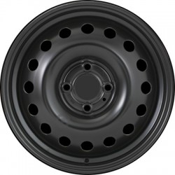 Jante acier ALCAR Stahlrad 8305 • 5,5x15 • 4x100 • ET50 • CB60 • Noire