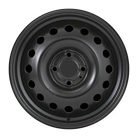 Jante acier ALCAR Stahlrad 8305 • 5,5x15 • 4x100 • ET50 • CB60 • Noire 