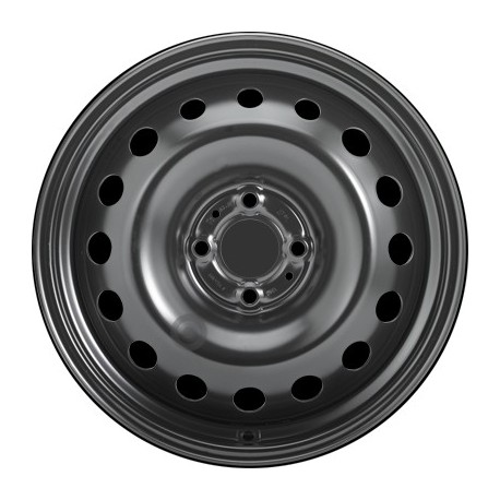 Jante acier ALCAR Stahlrad 8312 • 6,5x16 • 4x100 • ET40 • CB60 • Noire 