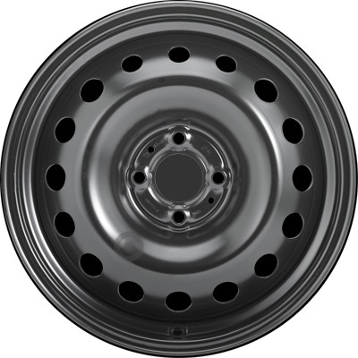 Jante acier ALCAR Stahlrad 8312 • 6,5x16 • 4x100 • ET40 • CB60 • Noire