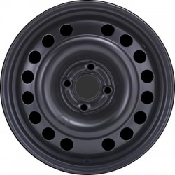 Jante acier ALCAR Stahlrad 8375 • 6x15 • 4x100 • ET49 • CB56,5 • Noire