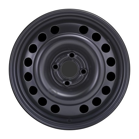 Jante acier ALCAR Stahlrad 8375 • 6x15 • 4x100 • ET49 • CB56,5 • Noire 