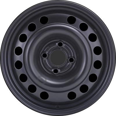 Jante acier ALCAR Stahlrad 8375 • 6x15 • 4x100 • ET49 • CB56,5 • Noire