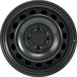 Jante acier ALCAR Stahlrad 8442 • 6x15 • 4x107,95 • ET37,5 • CB63,35 • Noire 