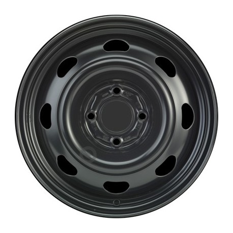 Jante acier ALCAR Stahlrad 8470 • 6x15 • 4x108 • ET18 • CB65 • Noire 