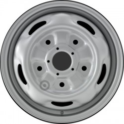 Jante acier ALCAR Stahlrad 8505 • 5,5x15 • 5x160 • ET60 • CB65 • Argent