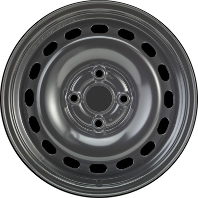 Jante acier ALCAR Stahlrad 9110 • 6x15 • 4x108 • ET37 • CB57 • Noire