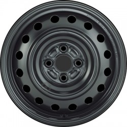 Jante acier ALCAR Stahlrad 9145 • 6x15 • 4x100 • ET45 • CB54 • Noire