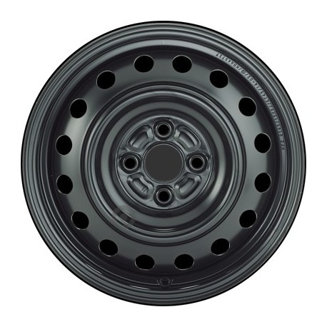 Jante acier ALCAR Stahlrad 9145 • 6x15 • 4x100 • ET45 • CB54 • Noire 