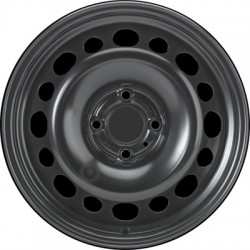 Jante acier ALCAR Stahlrad 9493 • 6x16 • 4x108 • ET23 • CB65 • Noire