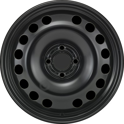 Jante acier ALCAR Stahlrad 9507 • 6x16 • 4x100 • ET40 • CB56,5 • Noire