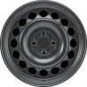 Jante acier ALCAR Stahlrad 9943 • 7,5x17 • 4x108 • ET29 • CB65 • Noire 