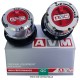 Paire de moyeux débrayables renforcés AVM 445HP • 31 cannelures • 6 vis • Ø Ext 90mm