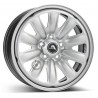 Jante acier ALCAR Hybridrad 01 Silver (argent) • 6,5x16 • 5x112 • ET50 • CB57 • Poids 10kg 