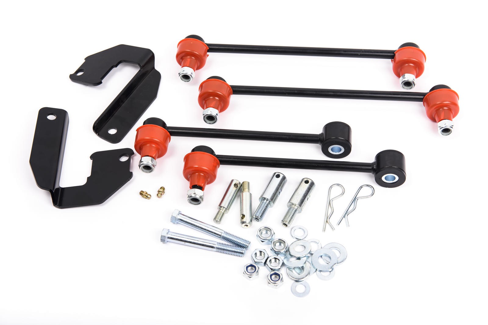 Kit Biellettes Déconnectables de Barres Stabilisatrices AV+AR OME Jeep Wrangler JK +100mm