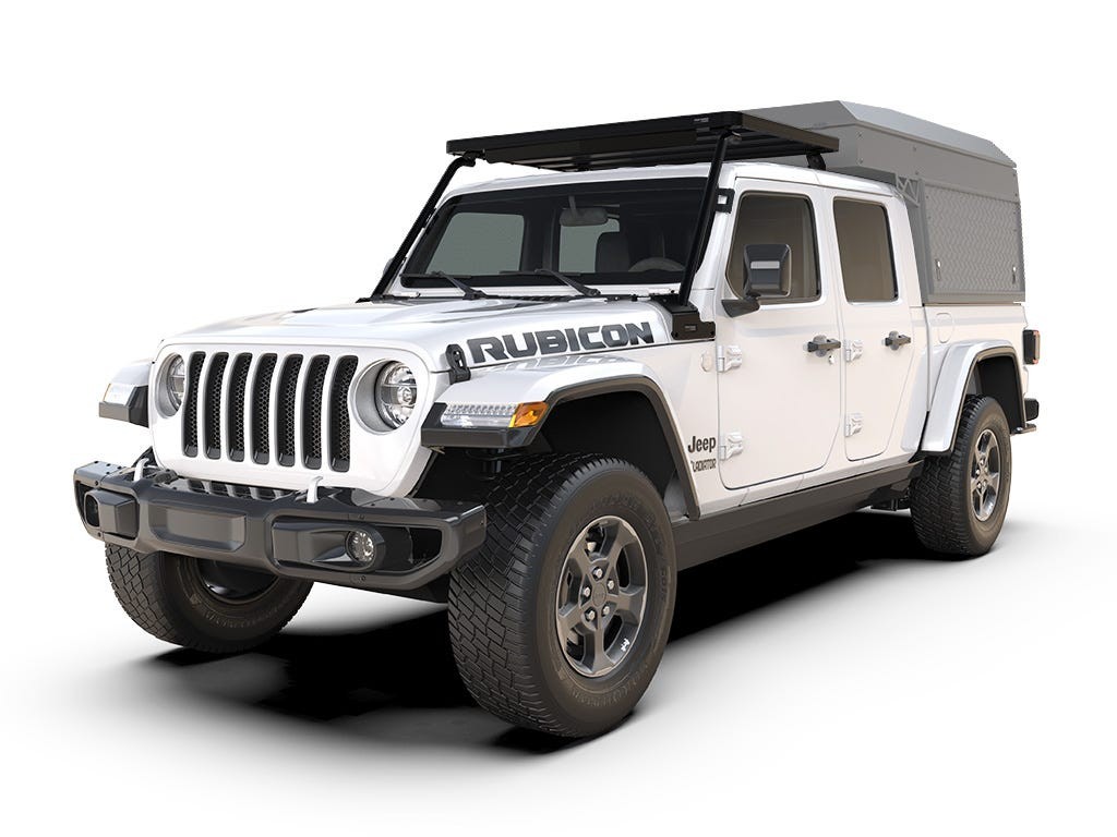 Galerie FRONT RUNNER Slimline II Jeep Gladiator JT (2019-Current) équipé cellule Cab Over Camper