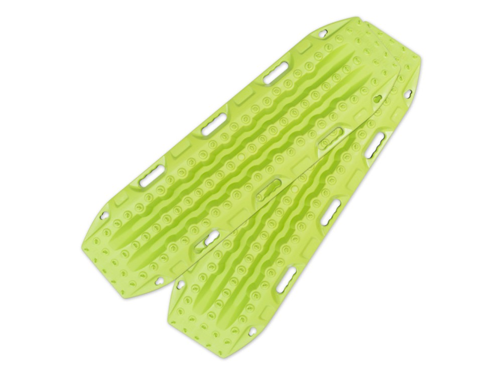 Paire de plaques à sable / boue / neige MAXTRAX MKII • 1150x330mm • Vert Pomme