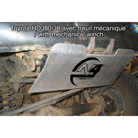 Protection moteur N4-OFFROAD Toyota HDJ80 12S Avec Treuil Mécanique